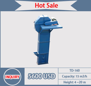 China vertical conveyor manufacturer bucket elevator for sale