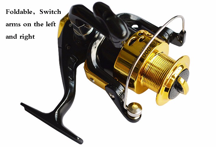 SG2000-5000 High Speed Spinning Reel 4.6:1 Saltwater Fishing Reel