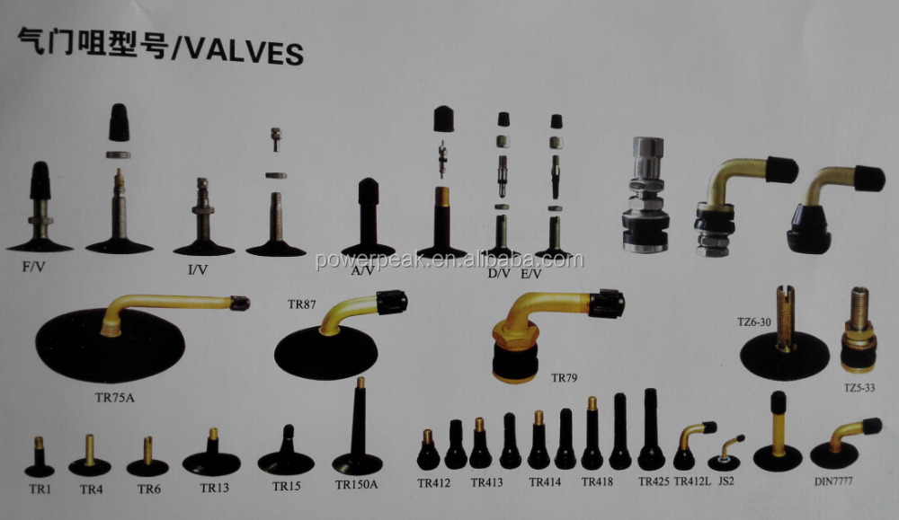 inner tube valves