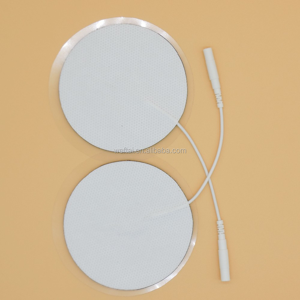 high quality tens electrodes round with pigtail