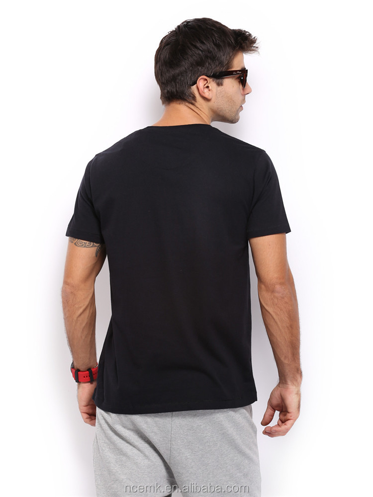Bulk Clothing For Sale Men Plain Black T Shirts Wholesale Printed Funny