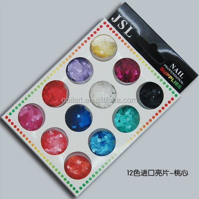 st12色ネイルグリッターパウダーネイル用の装飾ラインストーンキラキラ光る石ネイルステッカー問屋・仕入れ・卸・卸売り