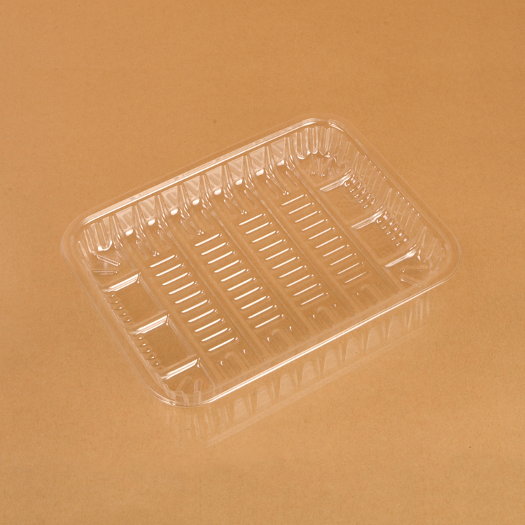 clearペットのプラスチック製の使い捨てブリスターの食品トレイ仕入れ・メーカー・工場