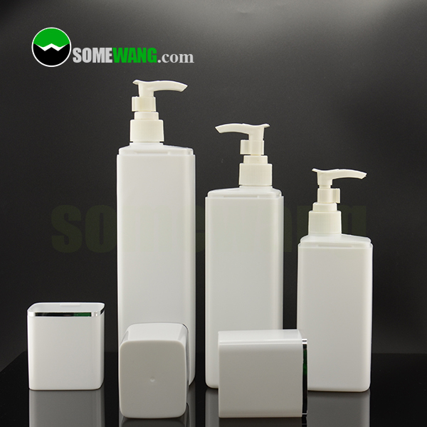 Empty Hdpe Plastic Body Lotion Bottle 500ml,16.7oz Plastic Decorative