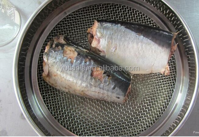 Best Quality for SLSI Standard 425g Canned Mackerel In Brine
