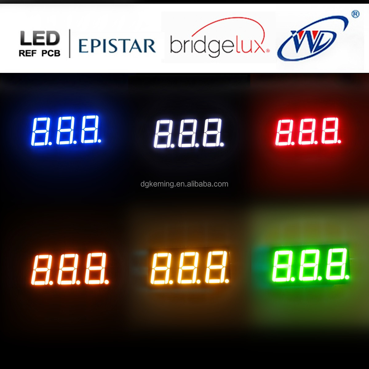 Red 5631 inch 3 triple digit thailand led display