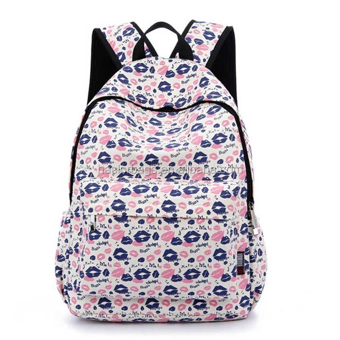 Teenage latest fashion school bags for girls