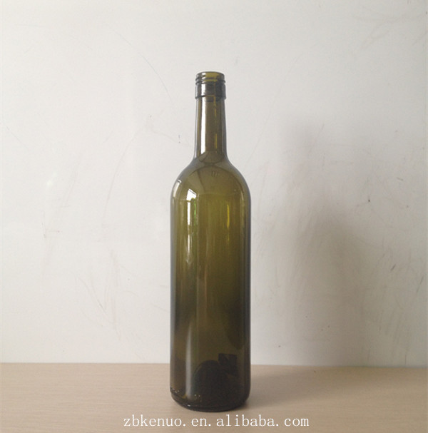 feshion good quality red wine bottle glass for wholesale