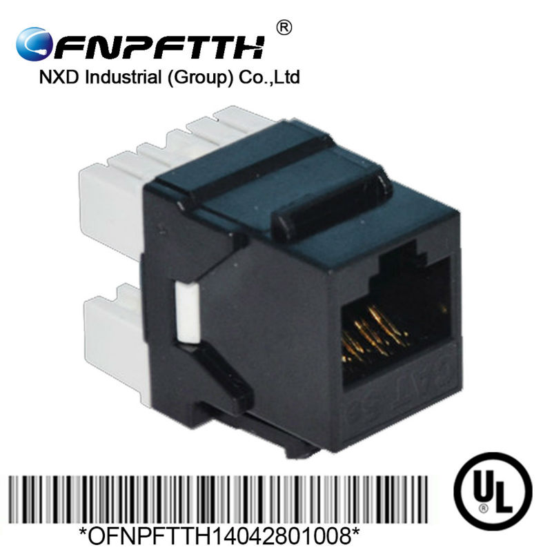 モジュラージャック工場販売180度シールドなしutp8ピン8p8cイーサネットデータネットワークrj45cat6cat7キーストーンジャック問屋・仕入れ・卸・卸売り