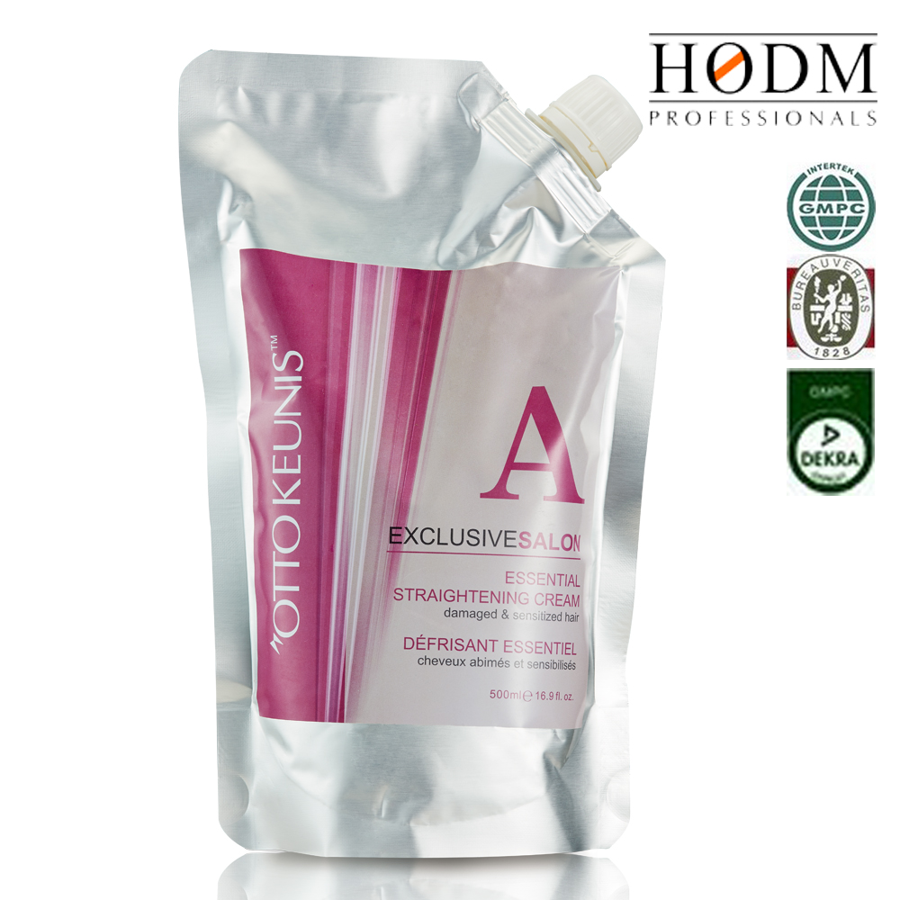 Permanent Hair Straightening Keratin Cream/hair Relaxer Keratin