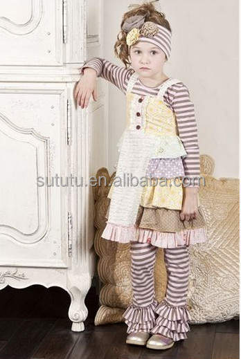 赤ちゃん卸売きれいなファッションセットは、 子供たちの衣装小さな女の子美しいスタイルリメイクブティック衣類セット問屋・仕入れ・卸・卸売り