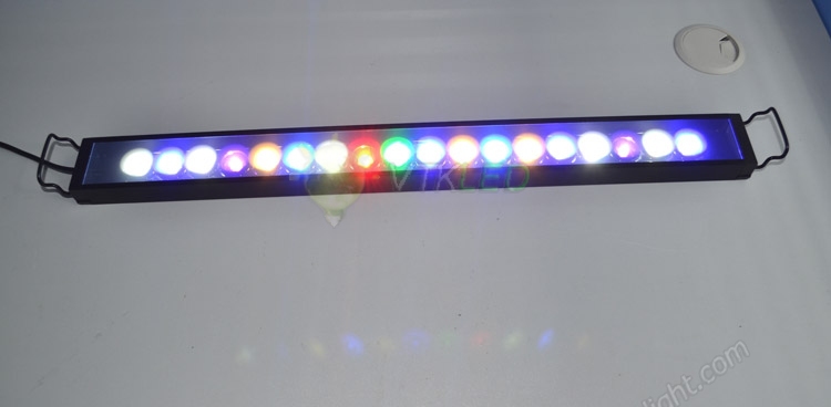 ledアクアリウムライト調光可能な高品質レンズ付き72ワット成長のためによいサンゴ礁90cm36のled釣りのタンク問屋・仕入れ・卸・卸売り