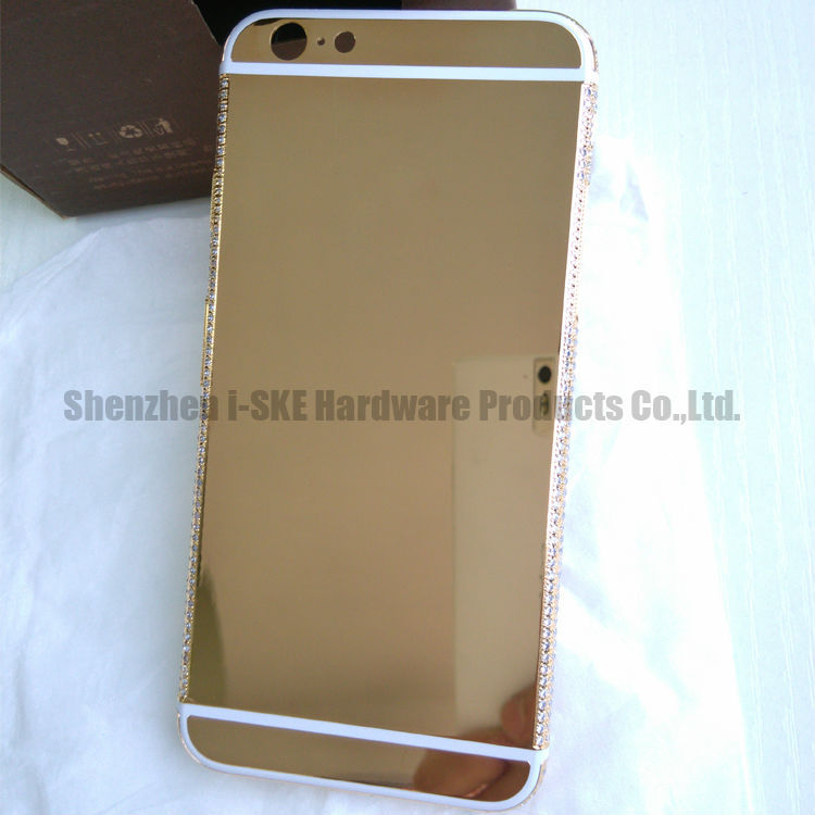 カスタマイズされた新しい24カラット結晶htciphone624k金金ハウジング仕入れ・メーカー・工場