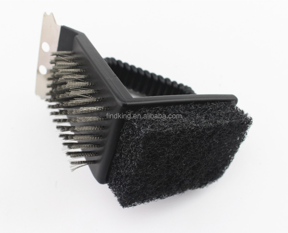 Qifei Car Carbon Deposit Cleaning Brush Engine Cleaning Brushes, Black