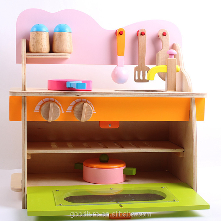 Groothandel kleine kitchenette diy keuken speelgoed set roly ...
