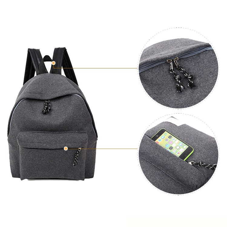 Small Order Accept 2015 Hot Sales Backpack Bag Canvas