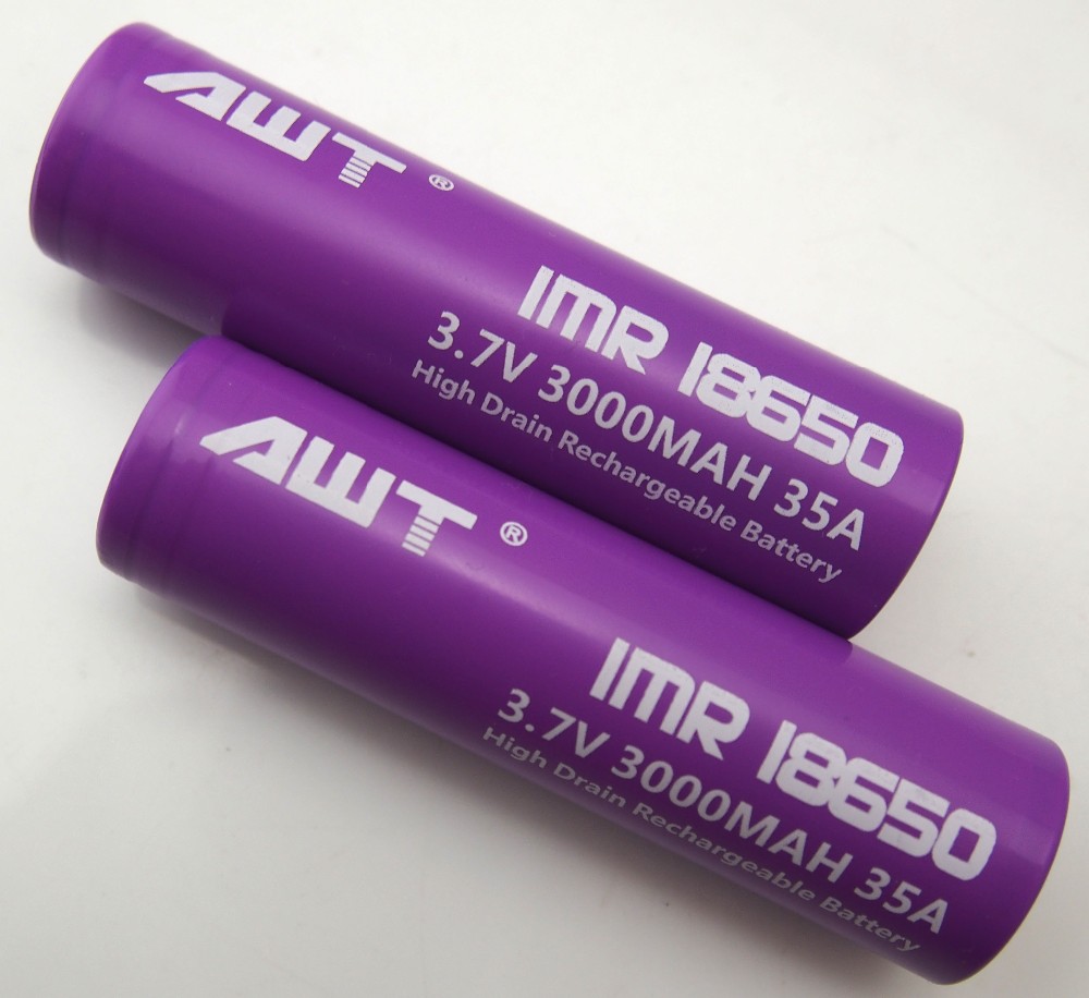 Awt 18650 3000mah 35a Rechargeable Battery Liion 12v 100ah Lifepo4