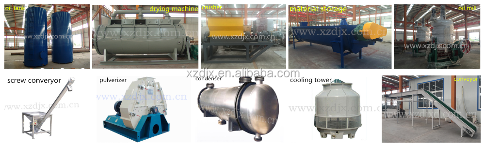 animal dead body treatment oil processing rendering machine