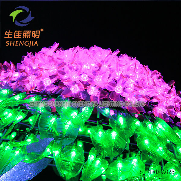 Specifications can be customized led christmas tree lights of innovation product artificial mushroom