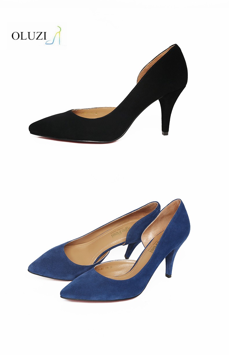 OLZP6女性靴メーカー、新しいデザインスエードレディースセクシーな靴仕入れ・メーカー・工場