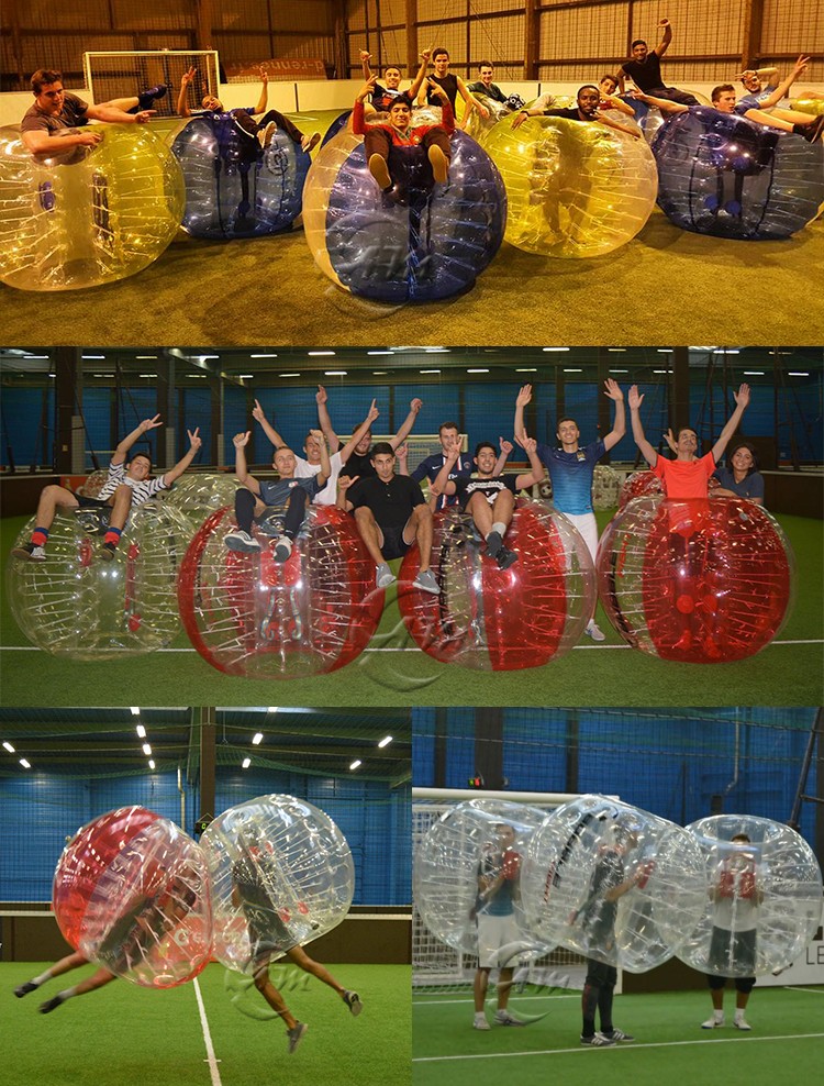 プラスチック子供安いバブルサッカーボールスーツ上サッカーフィールドのため販売仕入れ・メーカー・工場