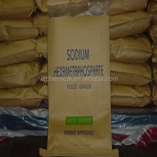 Sodium Hexametaphosphate Food Additive, Used in Canned Meat, Food Grade
