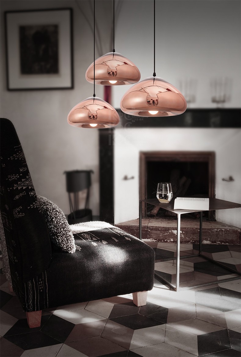 Moderne woninginrichting accessoires handgeblazen paddestoel ...