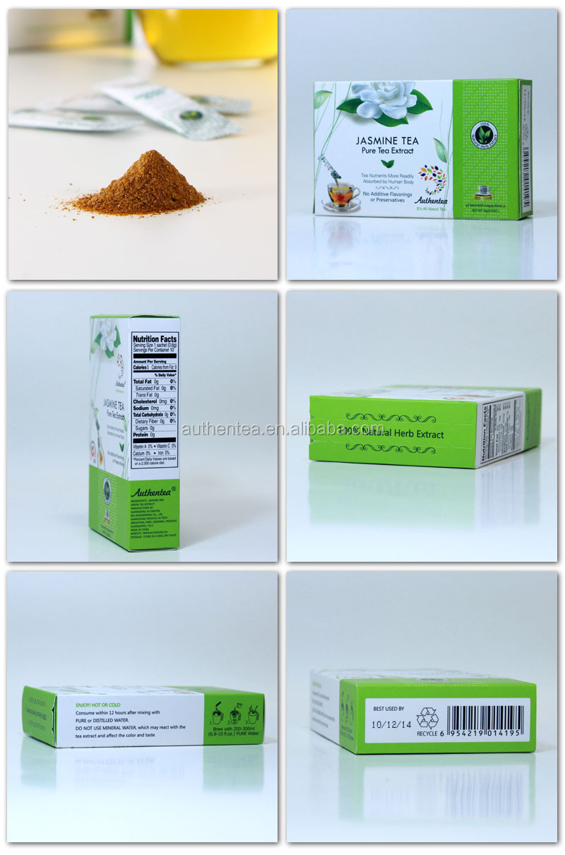 10 Sachets Instant Extract Powder Jasmine Flower Tea