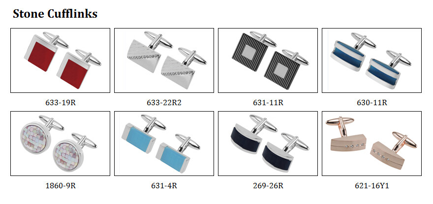 stone cufflinks 201601