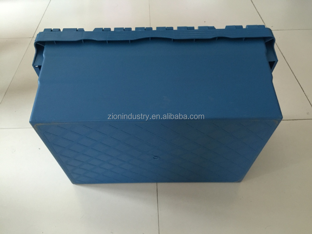 青いプラスチック製の600400x273mm明確なカードスロットとボックスを移動すること仕入れ・メーカー・工場