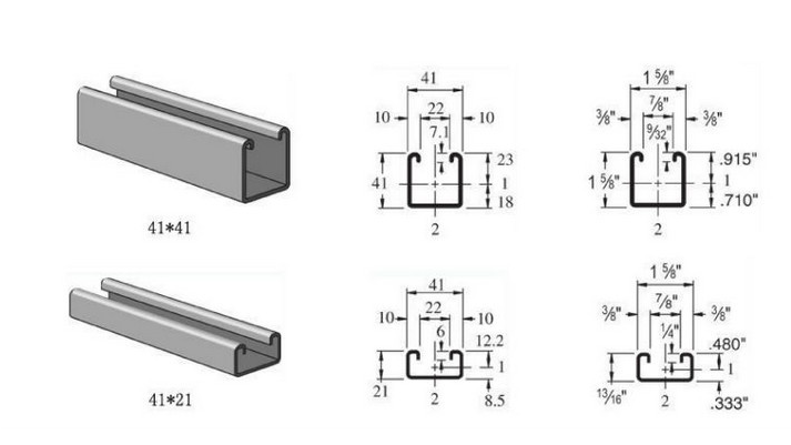 c-type-channel-steel-metal-strut-channel-unistrut-buy-manufacturer