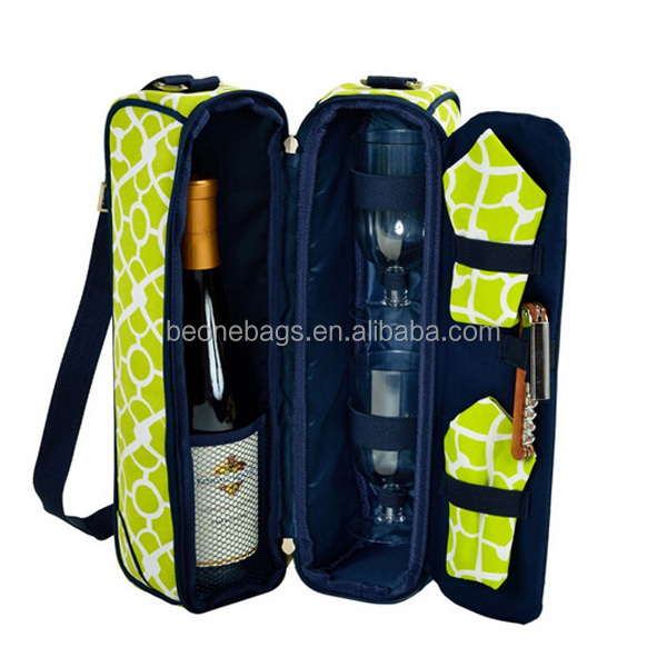 unique and shiny design pretty red wine champagne bag for gift