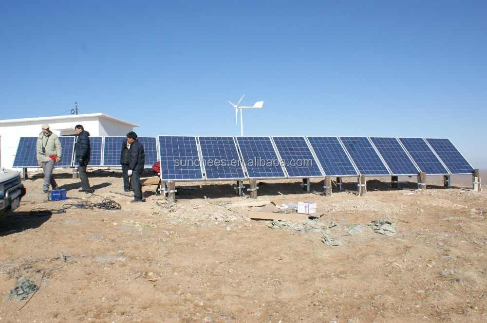 residential 5kw wind solar hybrid system (wind turbine + solar panels ).jpg