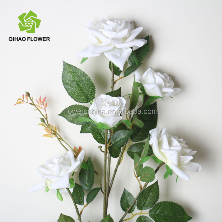 最高の販売の装飾的なバラの花の花人工manufaturer仕入れ・メーカー・工場