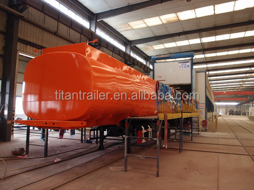 carbon steel fuel tank lorry trailer