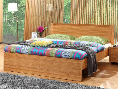 熱い販売の新しいスタイルのための寝室の家具竹のクイーンサイズベッド仕入れ・メーカー・工場