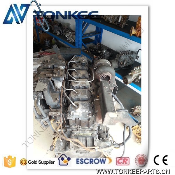 original used PC400-7 PC450-7 SAA6D125E-3 complete engine assy (7).jpg