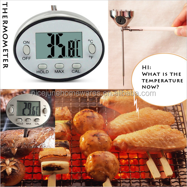 マルチインスタント読み取り温度計デジタルlcd食品調理用オーブン問屋・仕入れ・卸・卸売り