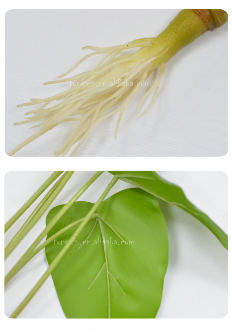 Kunstmatige anthurium blad groene plant decor home hotel indoor ...