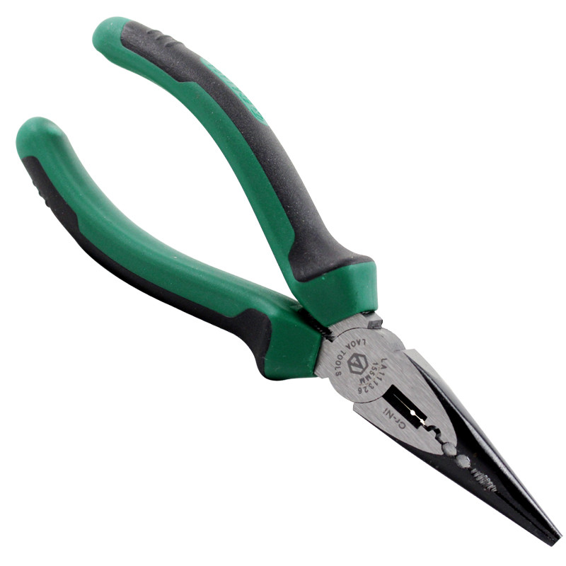 Laoajapan Expanding Tool Mini Long Nose Pliers Bent Nose Plier Style