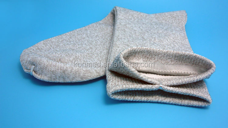 Tens EMS conductive sock for electrode physical therapy unit