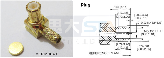 Mcxコネクタ50Ωrg-174ストレート圧着ジャックのための、 rg-188a、 rg-316ケーブル、 mcxケーブル仕入れ・メーカー・工場