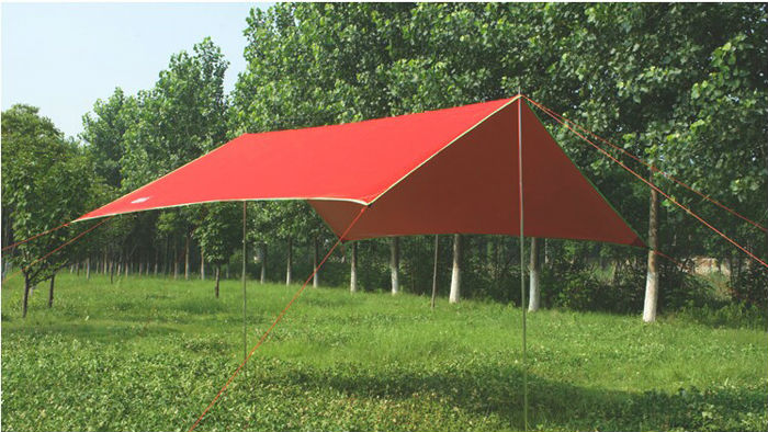 紫の色中国簡単に折りたたみキャンプの太陽の避難所保護のテント仕入れ・メーカー・工場