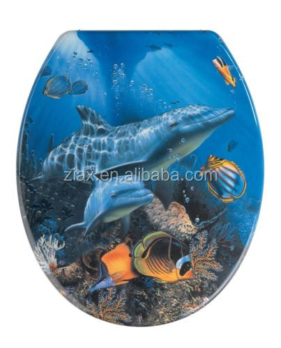 ocean toilet seat