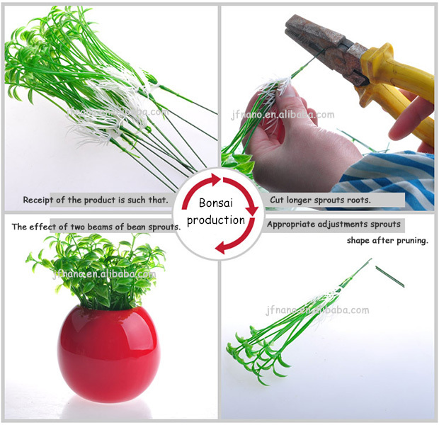 植物プラスチック製の人工的な鉢植えの人工観葉植物仕入れ・メーカー・工場