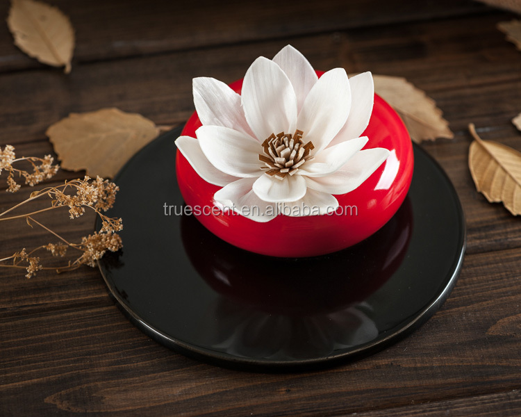 Decoractive不ブラック& ホワイトフラットセラミックボトルセットソラディフューザflowerts- fd50問屋・仕入れ・卸・卸売り