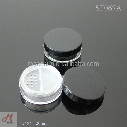 3g/5g/8g/10g/15g/30gルースパウダーの瓶プラスチック/化粧瓶/空の化粧品容器問屋・仕入れ・卸・卸売り