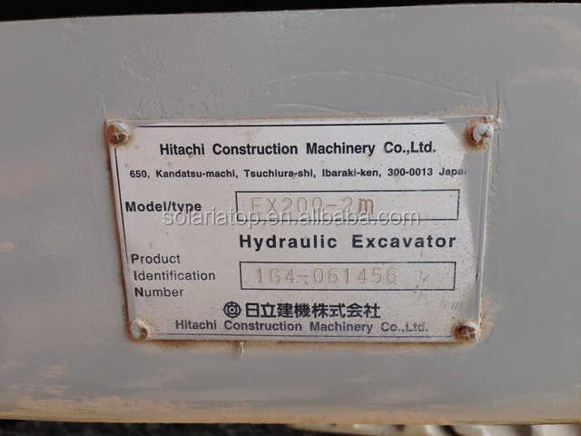 販売のためのex200-2日立ショベル使用、 使用される掘削機日本仕入れ・メーカー・工場