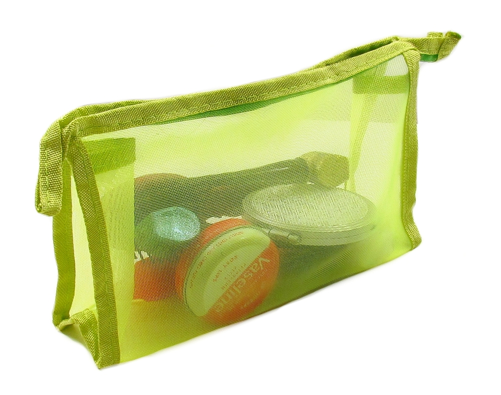 Wholesale Australia wholesale small zipper nylon mesh cosmetic bag - 0