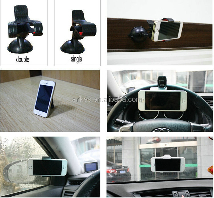 回転c-2スマートフォン用の普遍的な車のマウント、 iphone用ユニバーサルカーマウント問屋・仕入れ・卸・卸売り